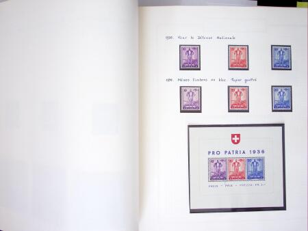 1848-1979, Sehr gut ausgebaute Sammlung Schweiz in