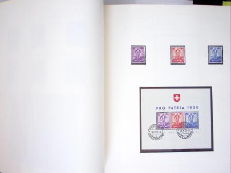 1848-1979, Sehr gut ausgebaute Sammlung Schweiz in