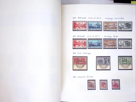 1848-1979, Sehr gut ausgebaute Sammlung Schweiz in