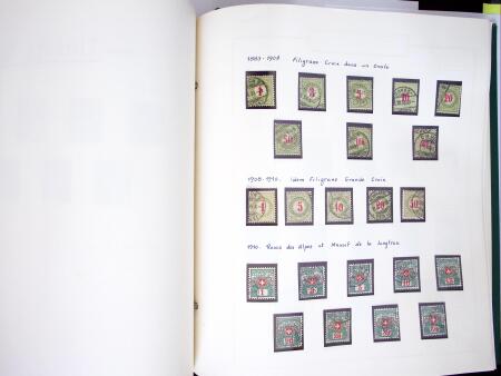 1848-1979, Sehr gut ausgebaute Sammlung Schweiz in