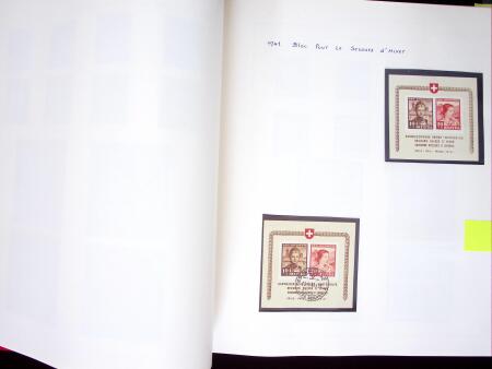 1848-1979, Sehr gut ausgebaute Sammlung Schweiz in