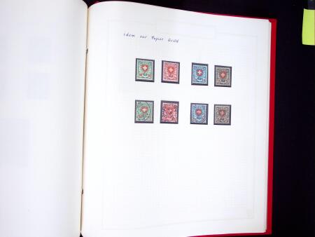 1848-1979, Sehr gut ausgebaute Sammlung Schweiz in