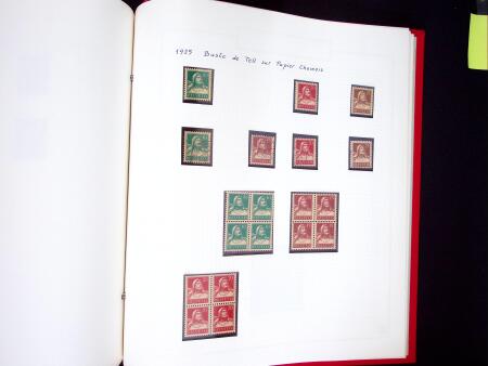 1848-1979, Sehr gut ausgebaute Sammlung Schweiz in