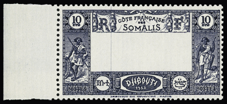 N° 168a 10f, variété centre omis, bdf, **, TTB