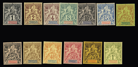N° 28 à 40 Type Groupe, la série complète de 13