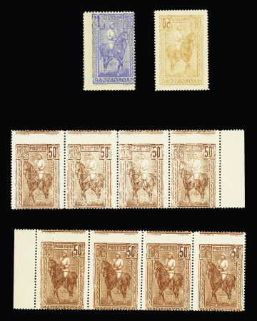 N° 183 variété impression recto-verso, 184a, 184