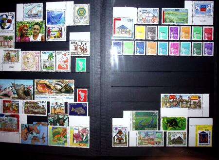 Collection de neufs sans charnière avec qq Type Groupe