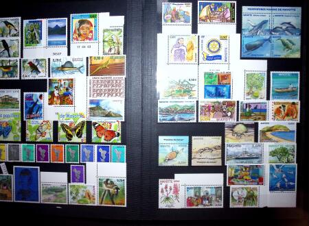 Collection de neufs sans charnière avec qq Type Groupe