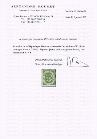 Série complète de 16 valeurs, **, TTB
