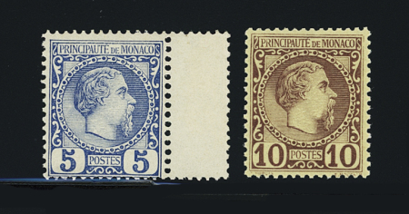 N° 3 et 4, **, très frais, TB (cote pour *)