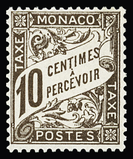 Taxe N° 4 10c. brun, **, TTB