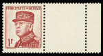 N° 163a 1f. rose, bdf, **, TTB. Signé Calves