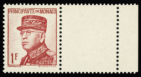 N° 163a 1f. rose, bdf, **, TTB. Signé Calves