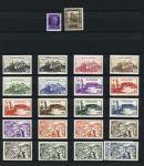 Collection de neufs sans charnière complète du n°