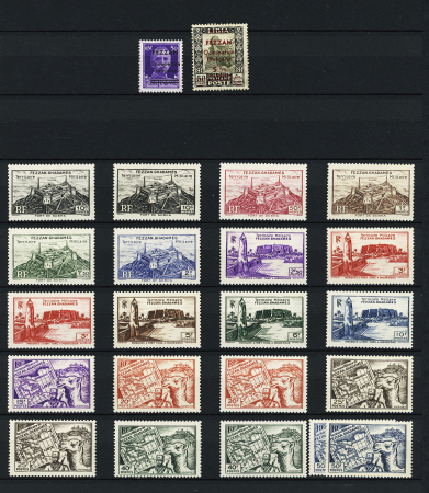 Collection de neufs sans charnière complète du n°