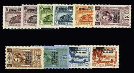 N° 17 à 26 : la série complète, **, parfois gomme