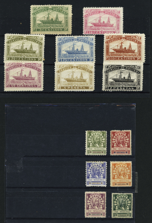 Petite sélection dont n° 80 à 97 * (TB), puis Postes