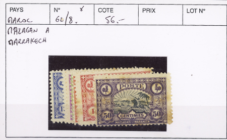 Petite sélection dont n° 80 à 97 * (TB), puis Postes