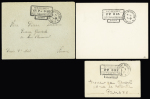 1926 5 lettres avec marques PP différentes et Exposition