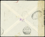 N°140 OBL CAD "Postes navales med. C/1" (dec 1917