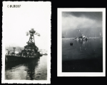 47 photos (dont reproductions modernes) du sabordage de la flotte française à Toulon le 27 novembre 1942. TB