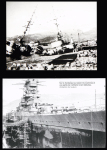 47 photos (dont reproductions modernes) du sabordage de la flotte française à Toulon le 27 novembre 1942. TB