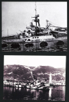 47 photos (dont reproductions modernes) du sabordage de la flotte française à Toulon le 27 novembre 1942. TB