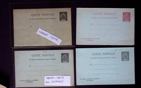 ENTIERS POSTAUX : 24 différents dont CP locale avec