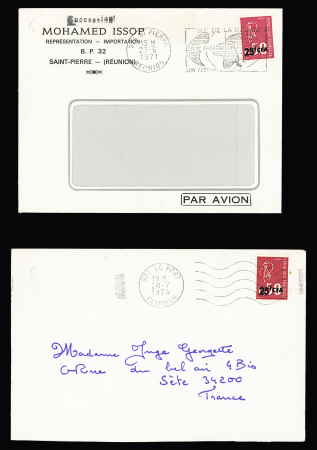 1959-74 20 enveloppes CFA affr. n° 337A, 350, 350A,