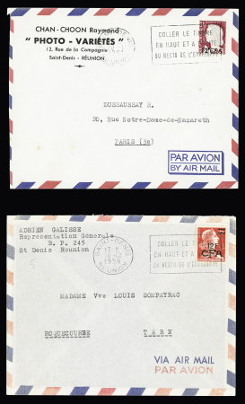 1959-74 20 enveloppes CFA affr. n° 337A, 350, 350A,