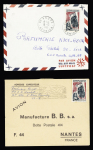 1959-74 20 enveloppes CFA affr. n° 337A, 350, 350A,