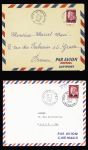 1959-74 20 enveloppes CFA affr. n° 337A, 350, 350A,
