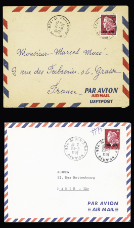1959-74 20 enveloppes CFA affr. n° 337A, 350, 350A,