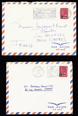 1959-74 20 enveloppes CFA affr. n° 337A, 350, 350A,