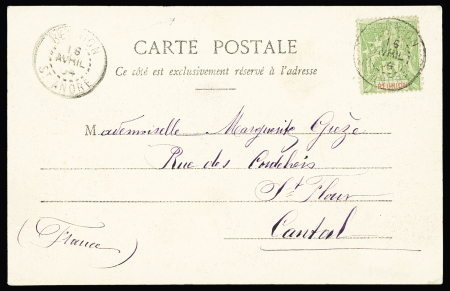 N° 46 obl. càd St André 1904 sur CPA de St Denis