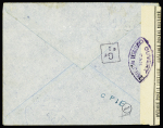 N° 186 +213 +214 sur lettre de St Denis 1943 pour