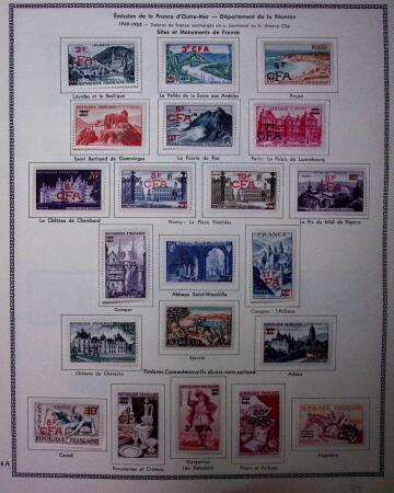 CFA Collection sur page, quasi complète en Poste +