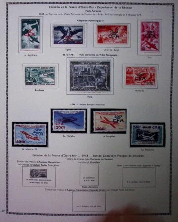CFA Collection sur page, quasi complète en Poste +
