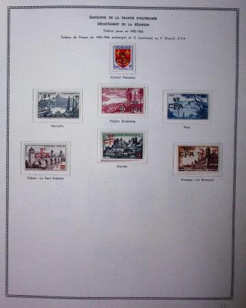 CFA Collection sur page, quasi complète en Poste +