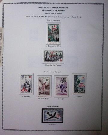 CFA Collection sur page, quasi complète en Poste +