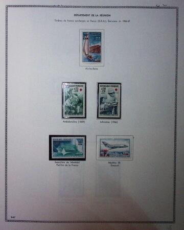 CFA Collection sur page, quasi complète en Poste +