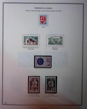 CFA Collection sur page, quasi complète en Poste +