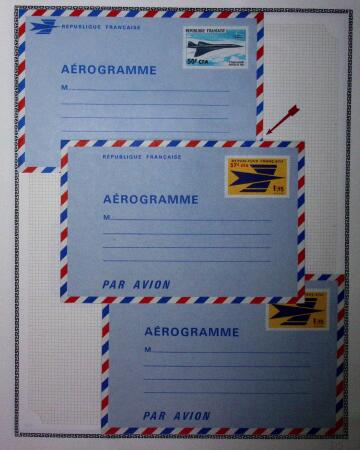 CFA Collection sur page, quasi complète en Poste +