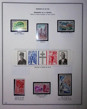 CFA Collection sur page, quasi complète en Poste +