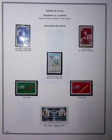 CFA Collection sur page, quasi complète en Poste +