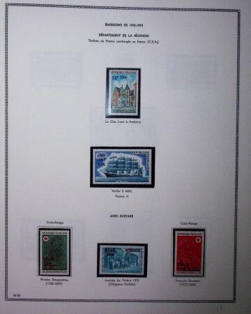 CFA Collection sur page, quasi complète en Poste +