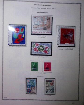CFA Collection sur page, quasi complète en Poste +