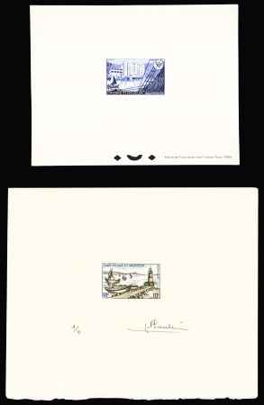 N° 357 10f Phare en épreuve d'artiste signé Pheulpin,