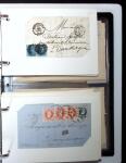 1834-80, Small archive to Dunkerque of several 100