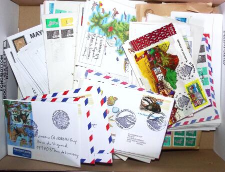 1997-2011 Petit lot de lettres de Mayotte, peu courant